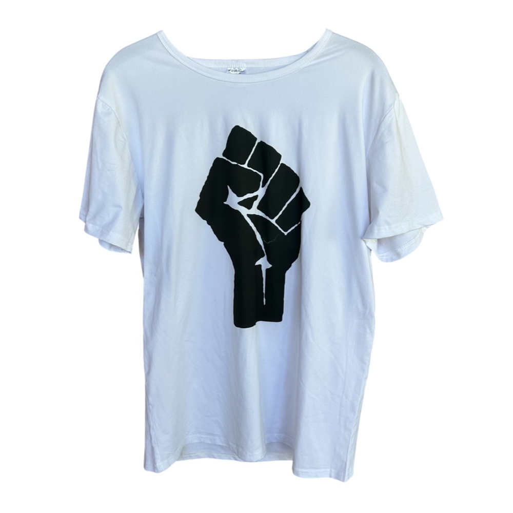 Black Power Fist Graphic Tee